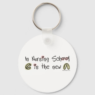 C ist das neue A in der Krankenschule Schlüsselanhänger