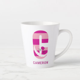 C ist für Cheshire Cat| Name hinzufügen Milchtasse