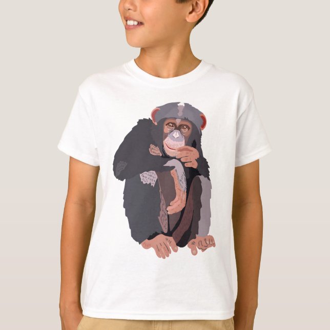 C ist für Chimp T-Shirt (Vorderseite)
