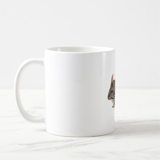 C ist für Chinchilla Kaffeetasse (Links)