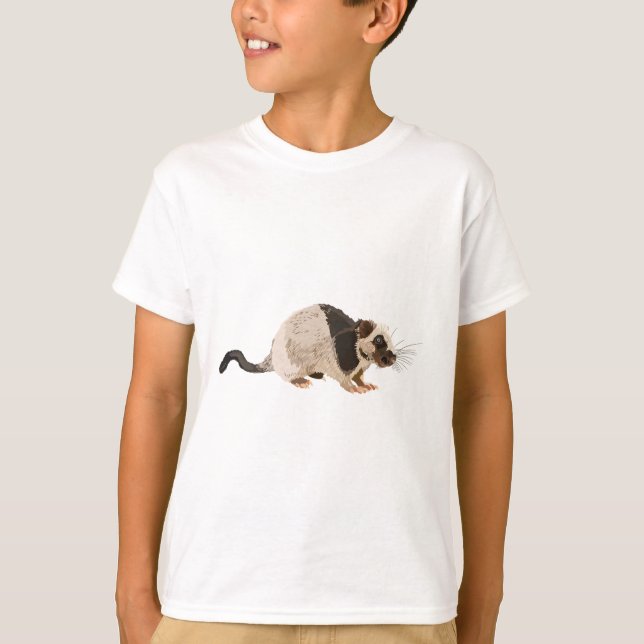 C ist für Cloud Rat T-Shirt (Vorderseite)