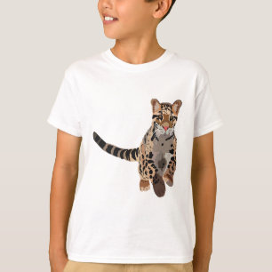 C ist für Clouded Leopard T-Shirt