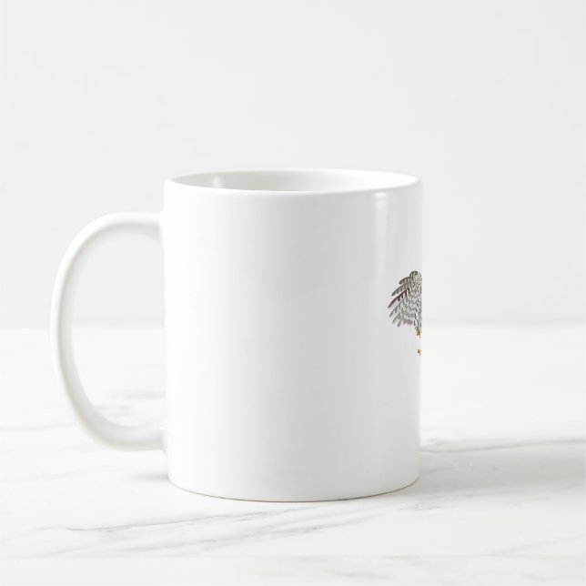 C ist für Coopers Hawk Kaffeetasse (Links)