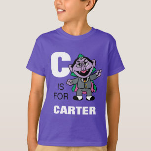 C ist für Count von Count   Name hinzufügen T-Shirt