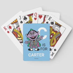 C ist für Count von Count Spielkarten