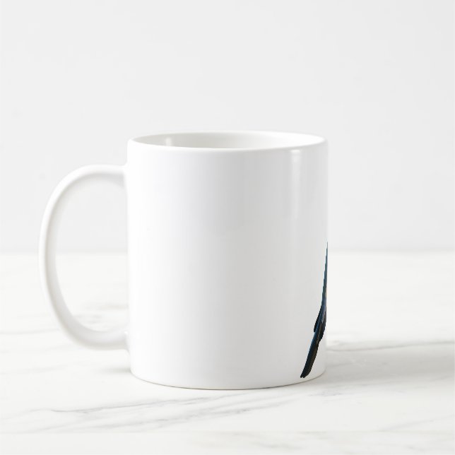 C ist für Cuckoo Roller Bird Kaffeetasse (Links)