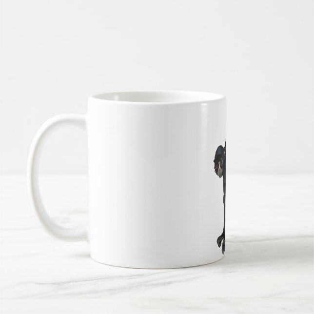 C ist für den Columbian Spider Monkey Kaffeetasse (Links)