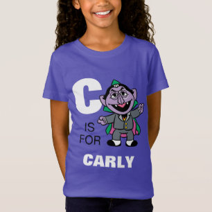 C ist für Graf Zahl   Fügen Sie Ihren Namen hinzu T-Shirt