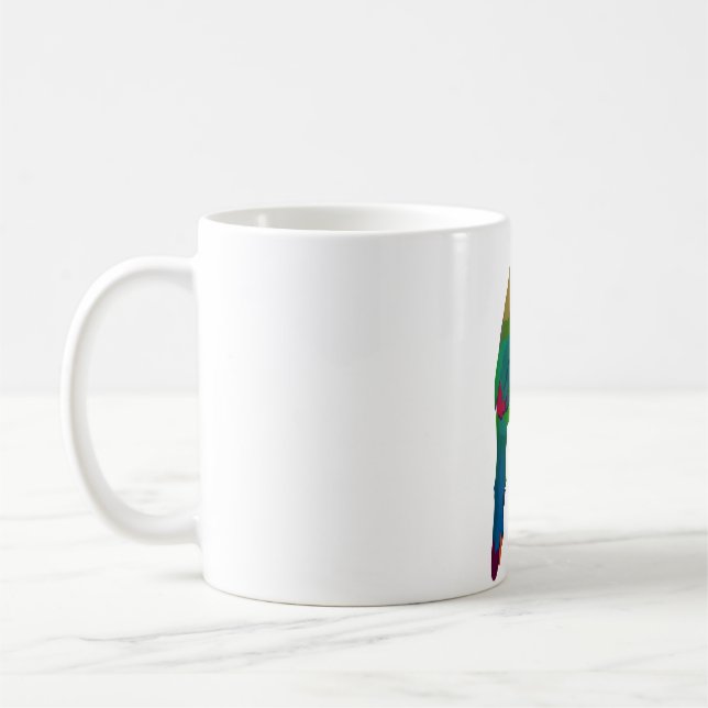 C ist für Kastnut Tipped Toucanet Kaffeetasse (Links)