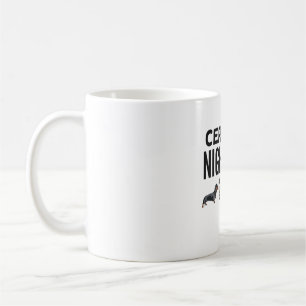 C ist für zertifiziertes Nachtvet Kaffeetasse