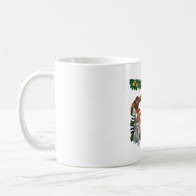 C ist zu Weihnachten im Zoo Kaffeetasse (Links)