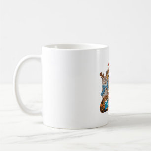 C ist zu Weihnachten im Zoo Kaffeetasse