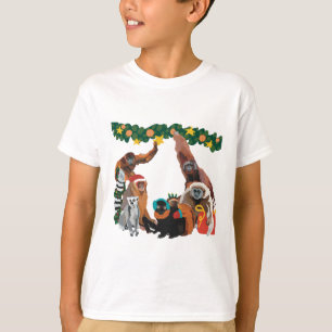C ist zu Weihnachten im Zoo T-Shirt