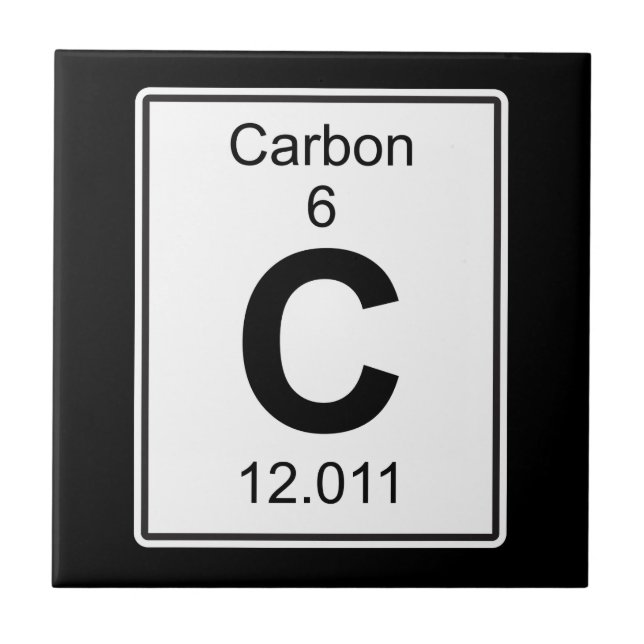 C - Kohlenstoff Fliese (Vorderseite)