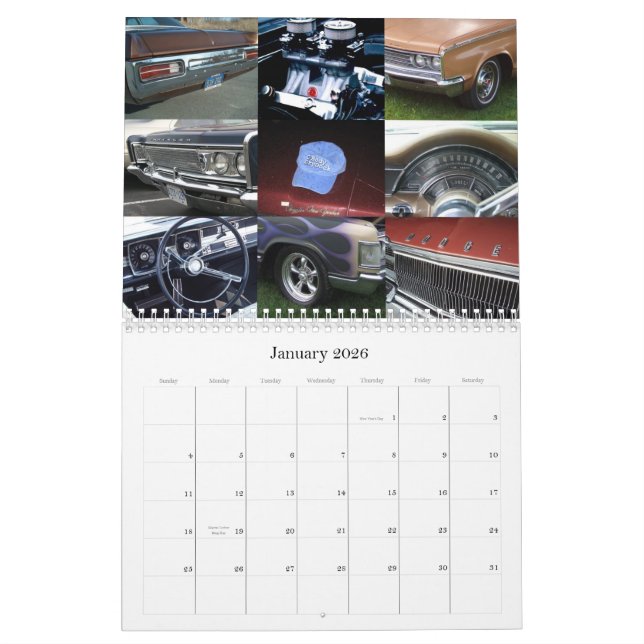 C-Körper Mopar Kalender 2013 (Jan 2026)
