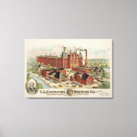 C.L. Centlivre Brewing Company Factory Gebäude.