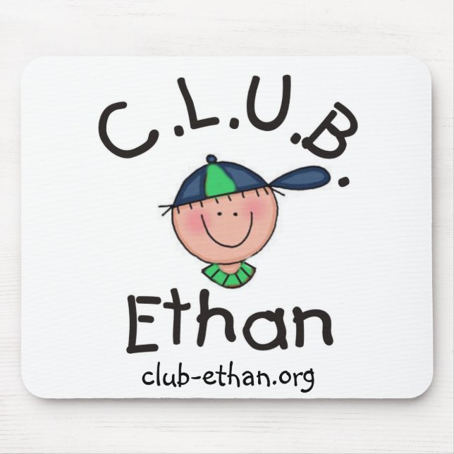 C.L.U.B. Ethan Mausunterlage Mousepad (Vorne)