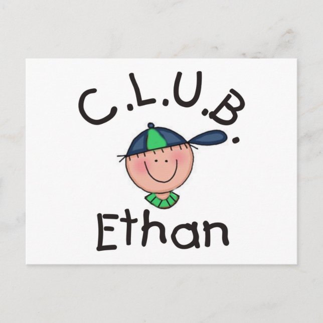C.L.U.B. Ethan Post Card Postkarte (Vorderseite)