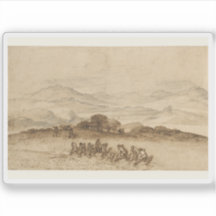 C. Lorrain: Landschaft in Latium mit landwirtschaf