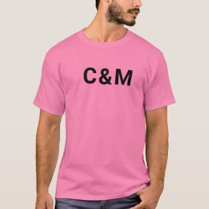 C&M rosa T-Shirt