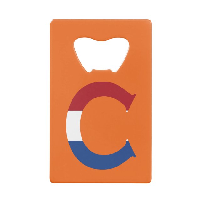 C Monogramme superposé sur le drapeau NLD sur ou s (Devant)