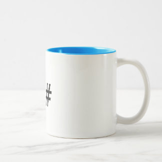 C# .NET Software-Programmierer Kaffee-Tasse Zweifarbige Tasse