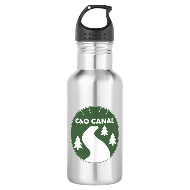 C&O Canal Towpath Edelstahlflasche (Vorderseite)