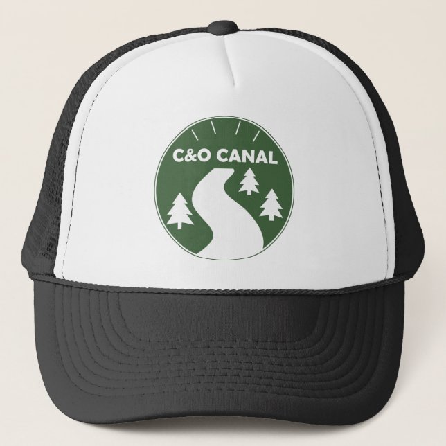 C&O Canal Towpath Truckerkappe (Vorderseite)