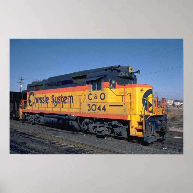 C&O EMD GP-30 POSTER (Vorne)