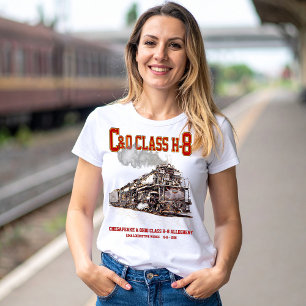 C&O-Klasse H-8 2-6-6-6 Allegheny-Dampflokomotive T-Shirt