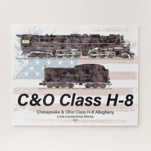 C&O-Klasse H-8 Allegheny-Lokomotive - Amerikanisch