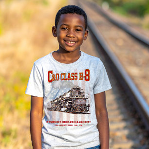 C&O Klasse H-8 Allegheny-Lokomotive - Amerikanisch T-Shirt