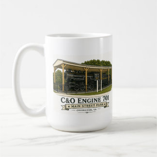 C&O Lokomotive 701 Kaffee Kaffeetasse