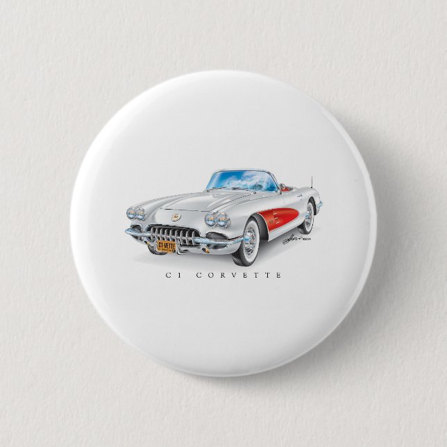 C-ONE AUTOMOBILE ART BUTTON (Vorderseite)