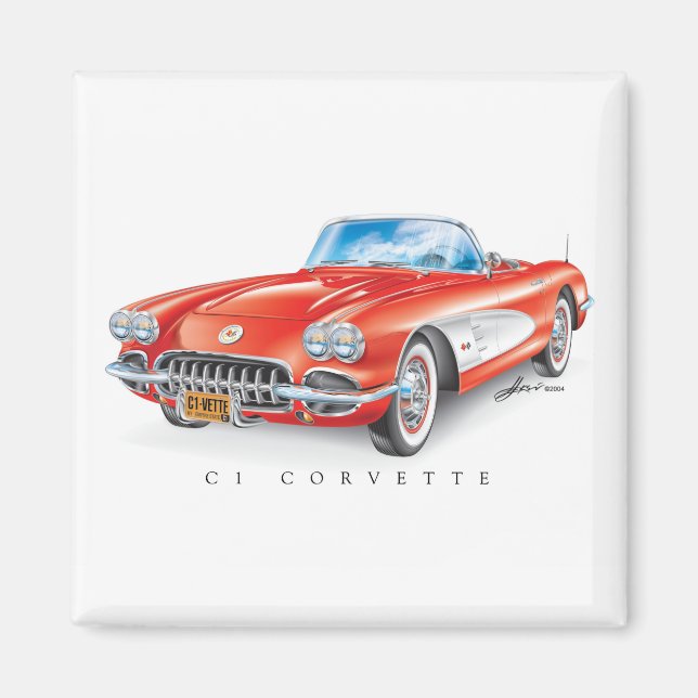 C-ONE AUTOMOBILE ART MAGNET (Vorne)
