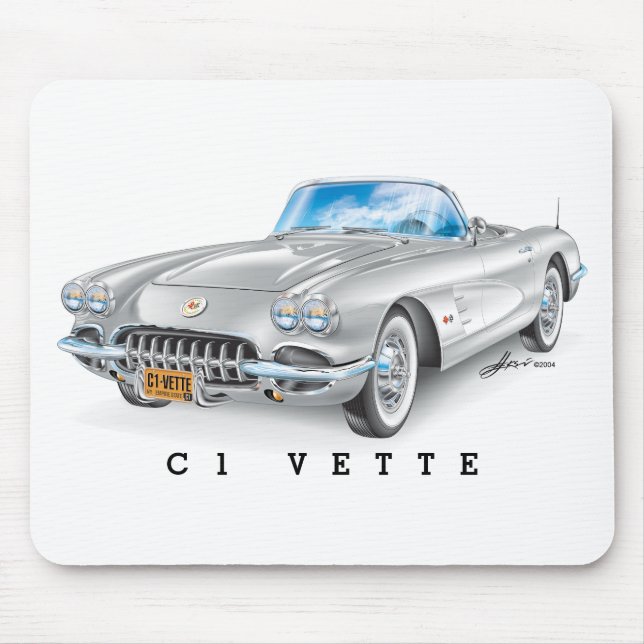 C-ONE AUTOMOBILE ART MOUSEPAD (Vorne)