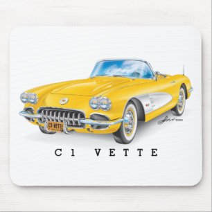 C-ONE AUTOMOBILE ART MOUSEPAD