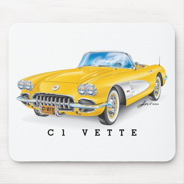 C-ONE AUTOMOBILE ART MOUSEPAD (Vorne)