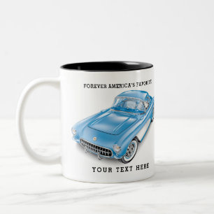 C-ONE AUTOMOBILE ART ZWEIFARBIGE TASSE