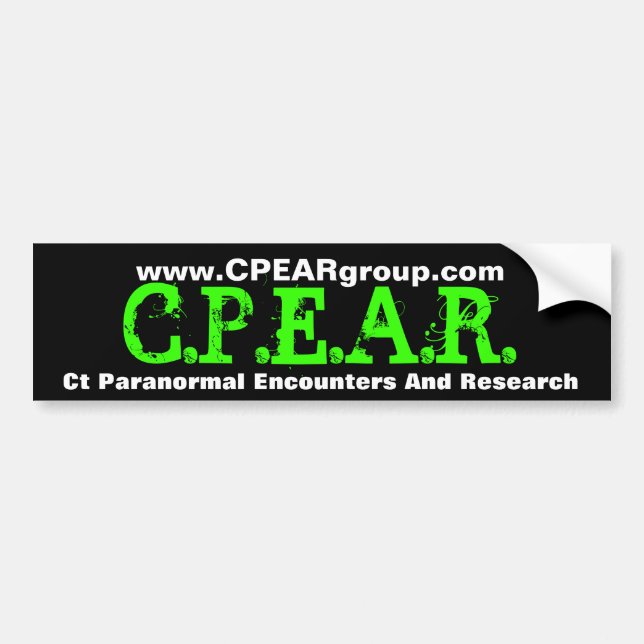 C.P.E.A.R. Autoaufkleber (Vorne)