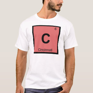 C - Periodische Tabelle der Cincinnati-Ohio-Chemie T-Shirt