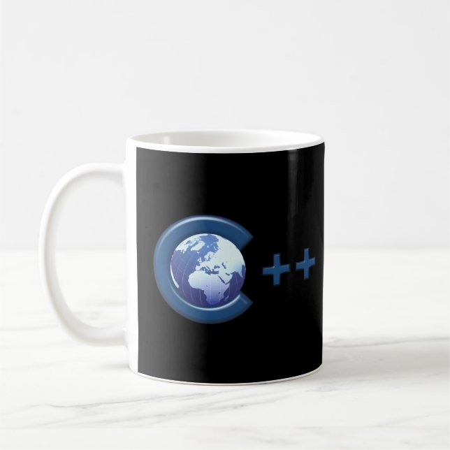 C Programmierer-Computerentwickler Kaffeetasse (Links)