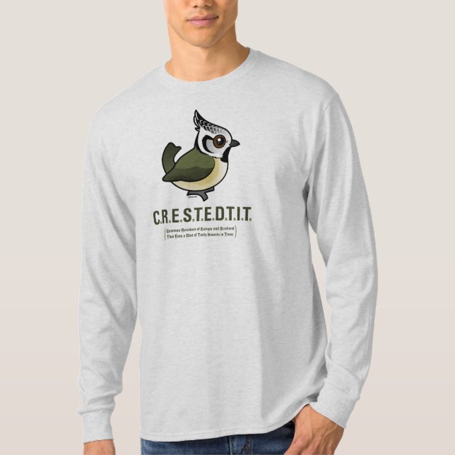 C.R.E.S.T.E.D.T.I.T. T-Shirt (Vorderseite)
