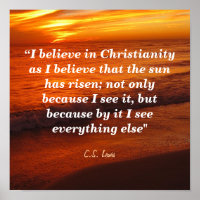 C. S. Lewis Zitat zum Christentum
