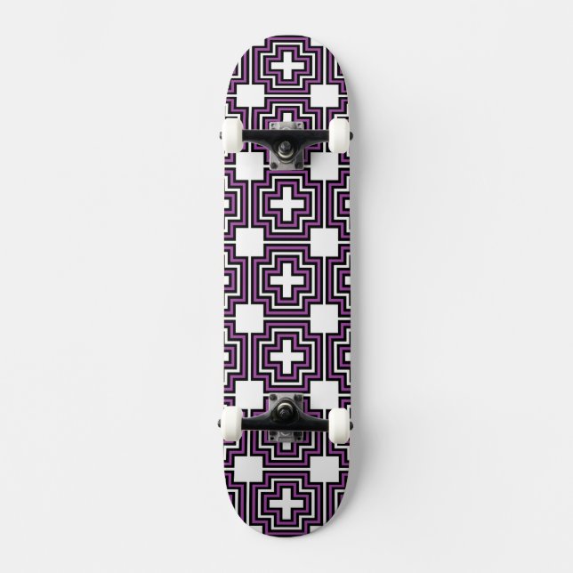 C&S Lila Skateboard (Vorderseite)