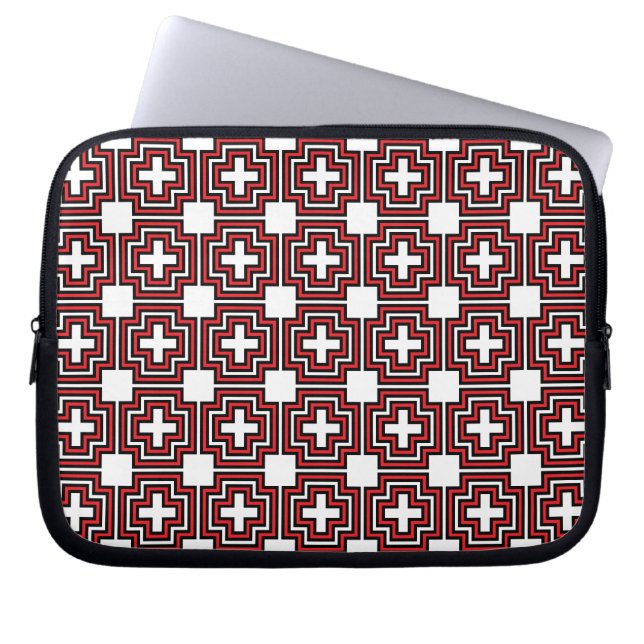 C&S Red Laptopschutzhülle (Vorderseite)