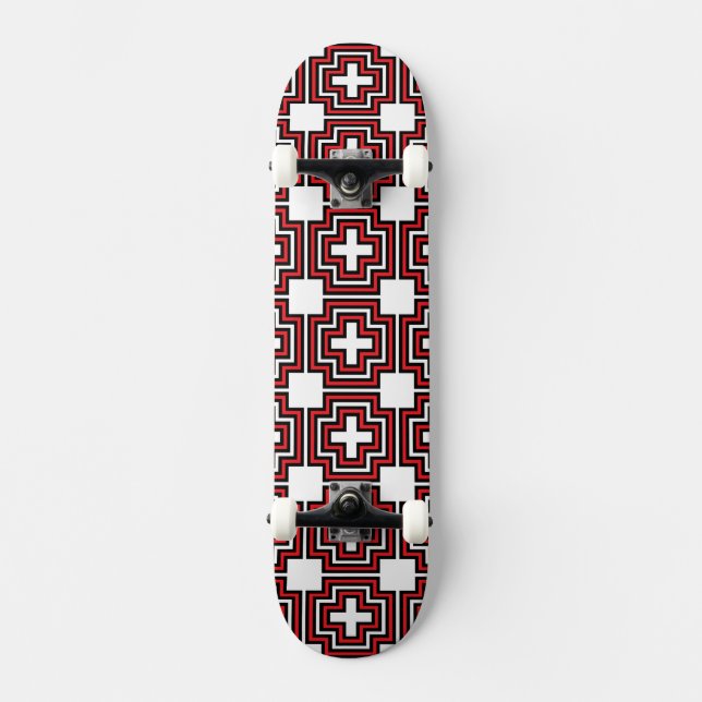 C&S Red Skateboard (Vorderseite)