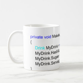 C# scharfe Programmierer-Tee-Tasse Kaffeetasse