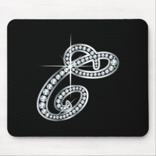 C Script "Diamond Bling" Mousepad