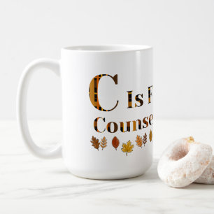 C steht für Schulberater Kaffeetasse